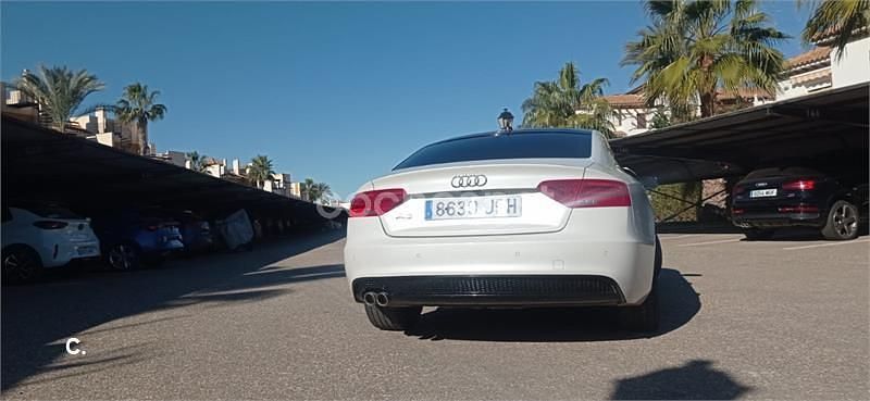 Usado Audi A5 Sportback 150 CV (110 kW) 2015 Blanco Utilitario
