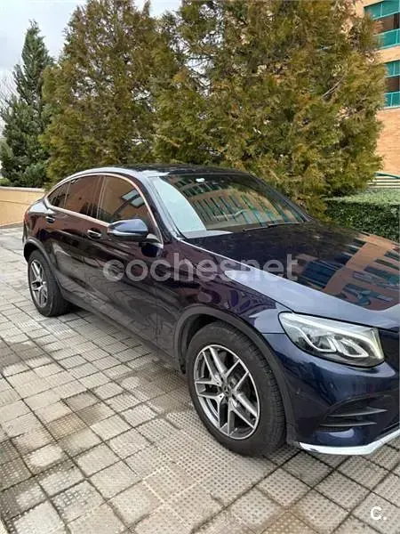 Usado Mercedes GLC250 211 CV (155 kW) 2018 Azul SUV