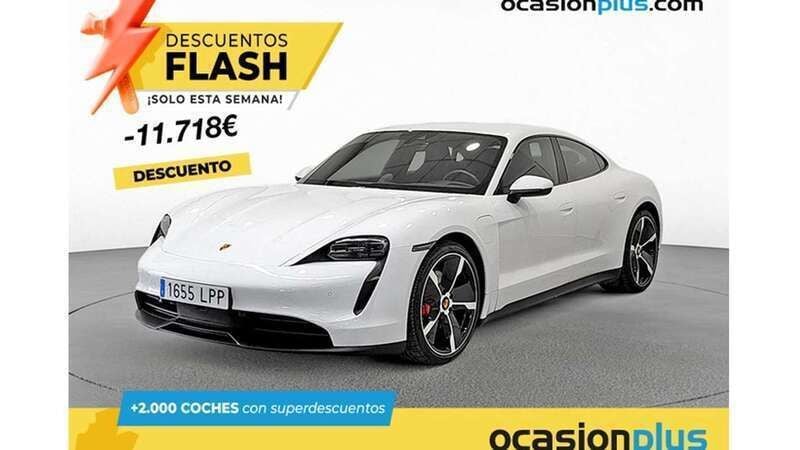 Blanco Usado 2021 Porsche Taycan 4S Berlina | 77.182 € - Imagen 1/4