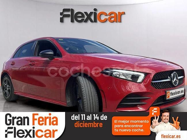 Rojo Usado 2018 Mercedes A200 Berlina | 21.890 € (Precio justo) - Imagen 1/4