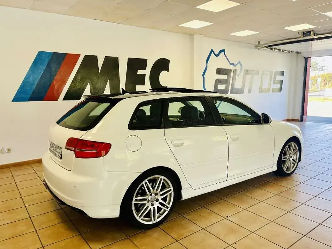 Usado Audi S3 Sportback Ambiente 265 CV (194 kW) 2008 Blanco Utilitario