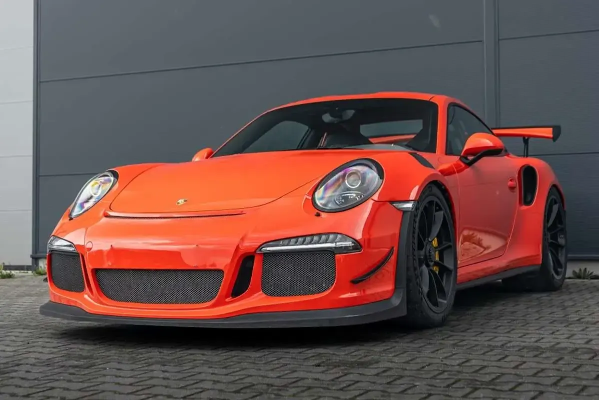 Usado Porsche 911 GT3 RS 500 CV (367 kW) 2016 Naranja Coupe