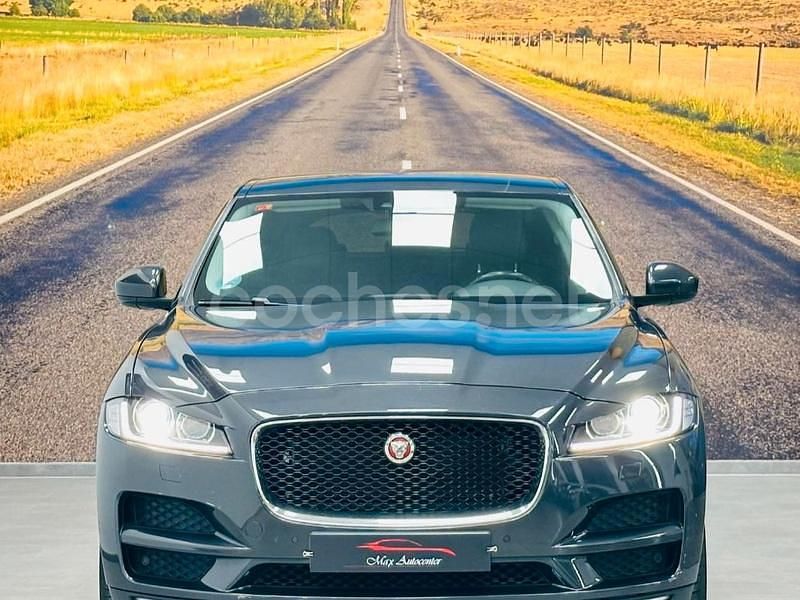 Usado Jaguar F-Pace Portfolio 240 CV (176 kW) 2017 Gris / plata SUV