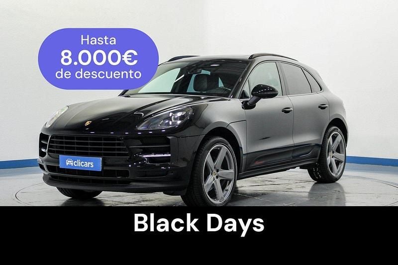 Negro Usado 2020 Porsche Macan SUV | 50.290 € (Precio justo) - Imagen 1/4