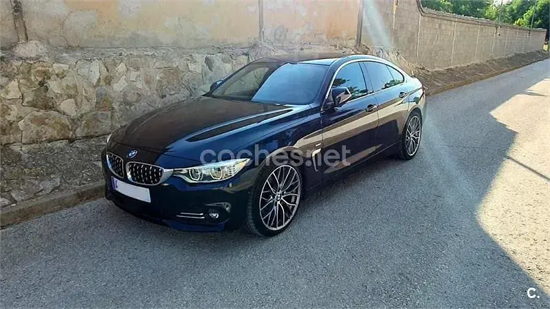Usado BMW 420 190 CV (139 kW) 2016 Azul Coupe