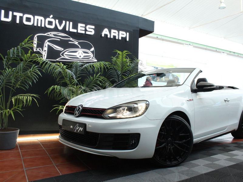 Blanco Usado 2013 VW Golf Cabriolet GTI Descapotable | 15.990 € (Caro) - Imagen 1/4