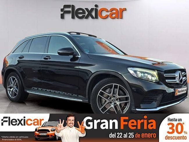 Negro Usado 2017 Mercedes GLC220 AMG line | 26.990 € (Precio justo) - Imagen 1/4