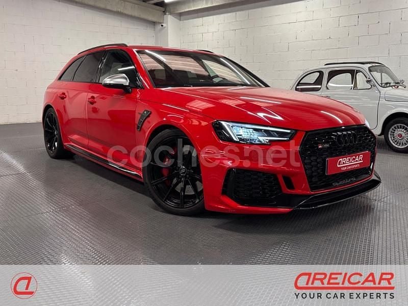 Rojo Usado 2018 Audi RS4 Familiar | 61.990 € (Buen precio) - Imagen 1/4