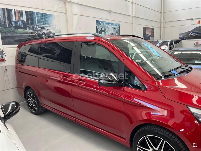 Granate Usado 2018 Mercedes V250 Avantgarde Monovolumen | 51.400 € (Precio justo) - Imagen 1/4
