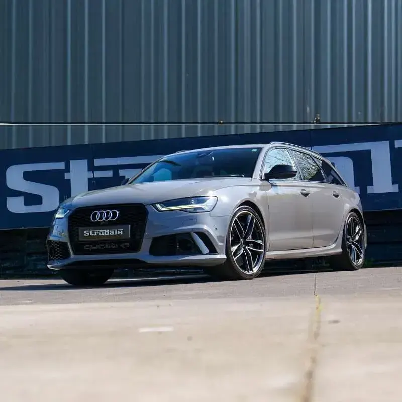 Usado Audi RS6 Performance 605 CV (444 kW) 2017 Gris Familiar