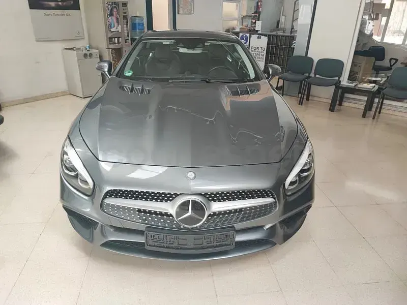 Usado Mercedes SL400 367 CV (269 kW) 2016 Gris / plata Descapotable