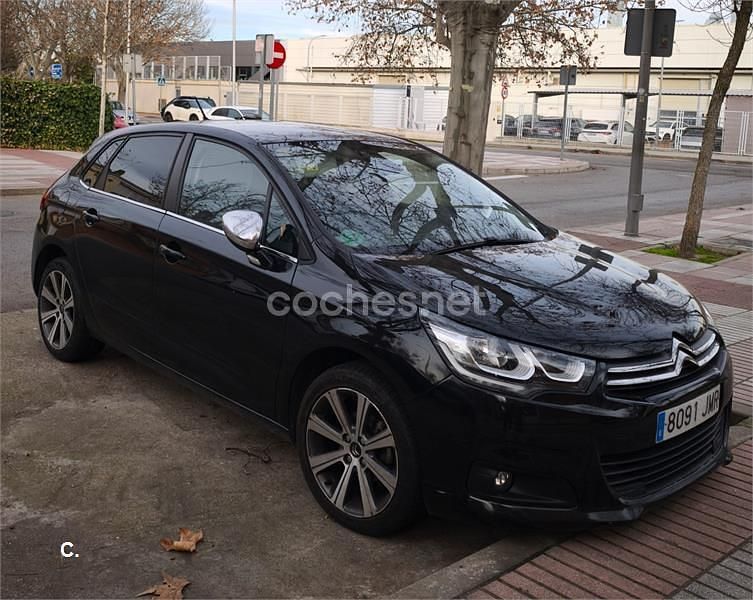 Usado Citroën C4 Feel 110 CV (80 kW) 2016 Negro Berlina