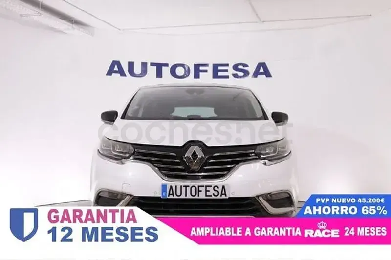 Usado Renault Espace Zen 200 CV (147 kW) 2016 Blanco Monovolumen