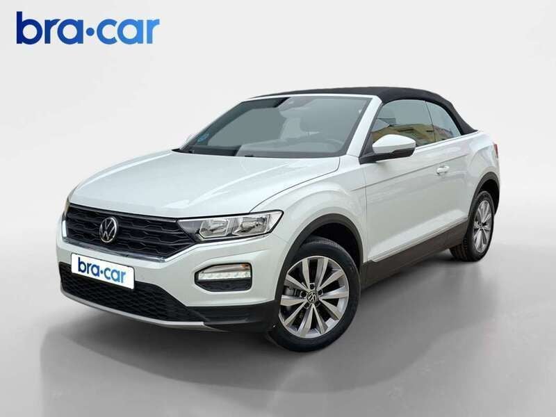 Blanco Usado 2021 VW T-Roc Cabriolet Style Descapotable | 21.590 € (Precio justo) - Imagen 1/4