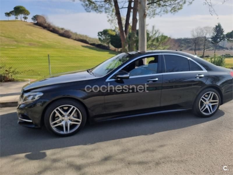 Usado Mercedes S350 258 CV (189 kW) 2014 Negro Berlina