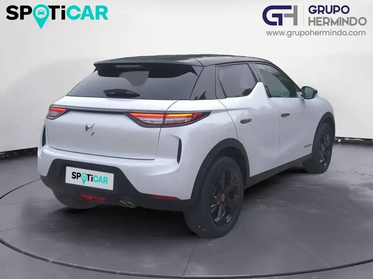 Usado DS Automobiles DS3 Crossback Performance 130 CV (95 kW) 2020 Blanco SUV