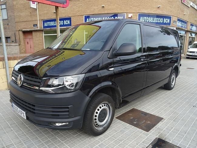 Usado VW T6 150 CV (110 kW) 2018 Negro Van
