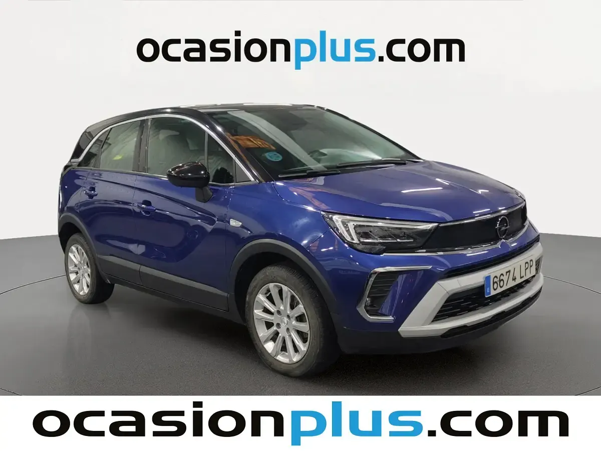 Begagnad Opel Crossland Business Elegance 120 HK (88 kW) 2021 Blå SUV