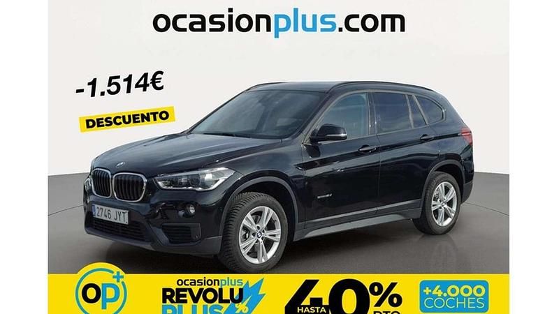 Usado BMW X1 150 CV (110 kW) 2017 Negro SUV