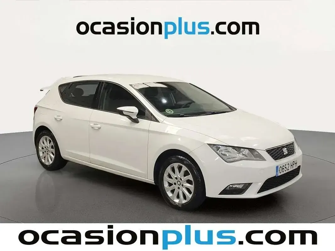Usado Seat Leon Style 105 CV (77 kW) 2013 Blanco Utilitario