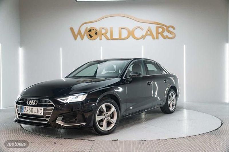 Usado Audi A4 Advanced Plus 136 CV (100 kW) 2020 Negro Berlina