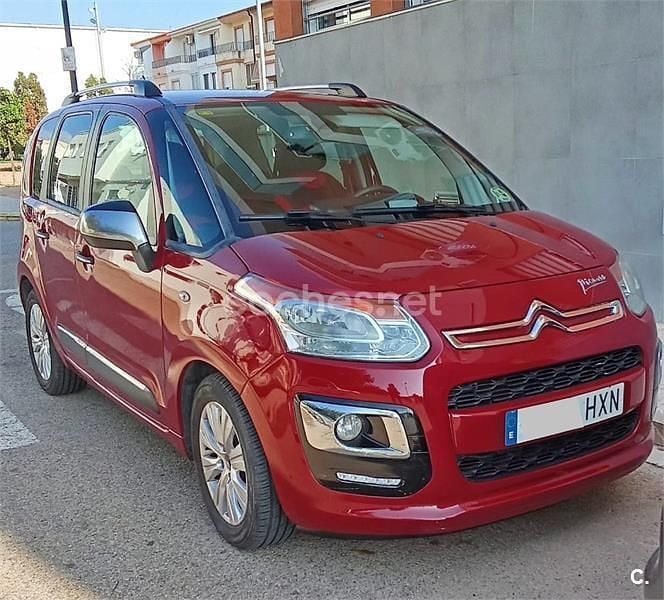 Granate Usado 2014 Citroën C3 Picasso Monovolumen | 7800 € (Buen precio) - Imagen 1/4