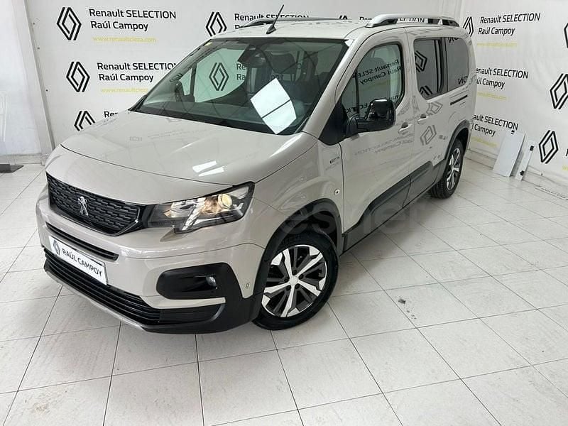 Usado Peugeot Rifter GT-line 130 CV (95 kW) 2019 Gris / plata Monovolumen