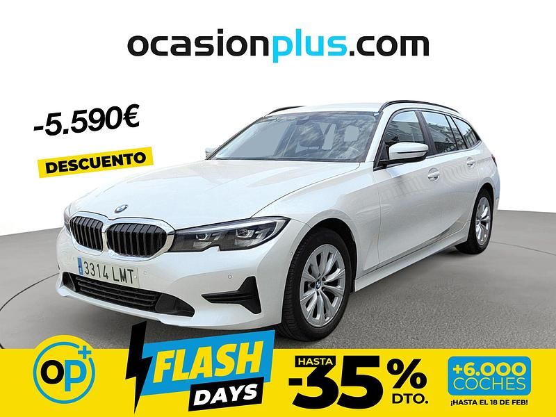 Usado BMW 320 190 CV (139 kW) 2021 Blanco Familiar