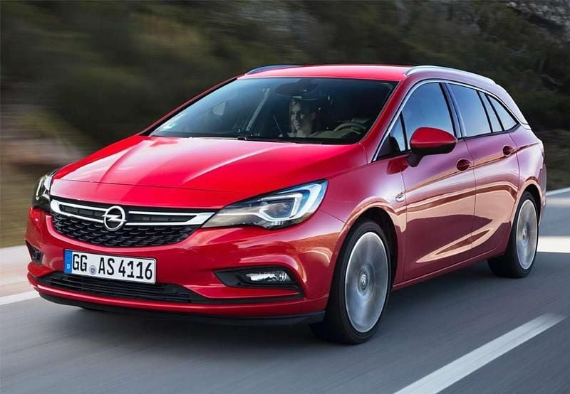 Blanco Usado 2018 Opel Astra Dynamic Familiar | 12.690 € (Precio justo) - Imagen 1/4