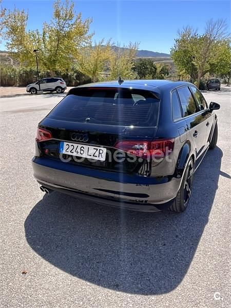 Usado Audi A3 Attraction 184 CV (135 kW) 2014 Negro Berlina