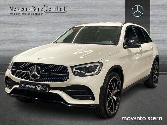 Usado Mercedes GLC200 197 CV (144 kW) 2021 Designo blanco diamante bright SUV