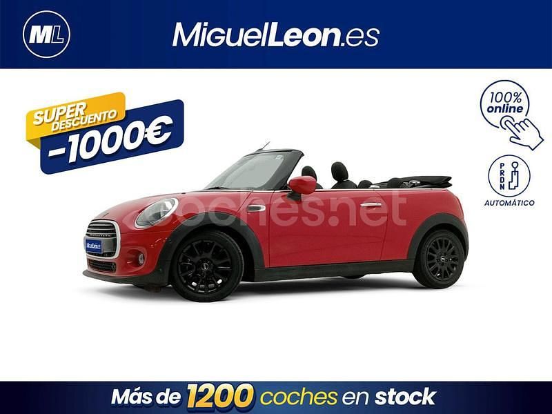 Rojo Usado 2020 Mini Cooper Cabriolet Descapotable | 17.985 € (Precio justo) - Imagen 1/3