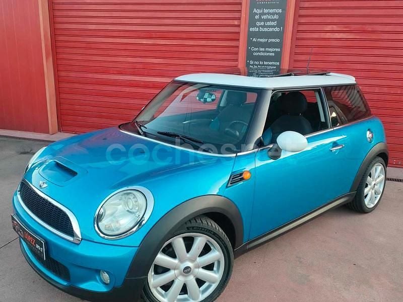 Azul Usado 2008 Mini Cooper S Utilitario | 7500 € (Precio justo) - Imagen 1/4