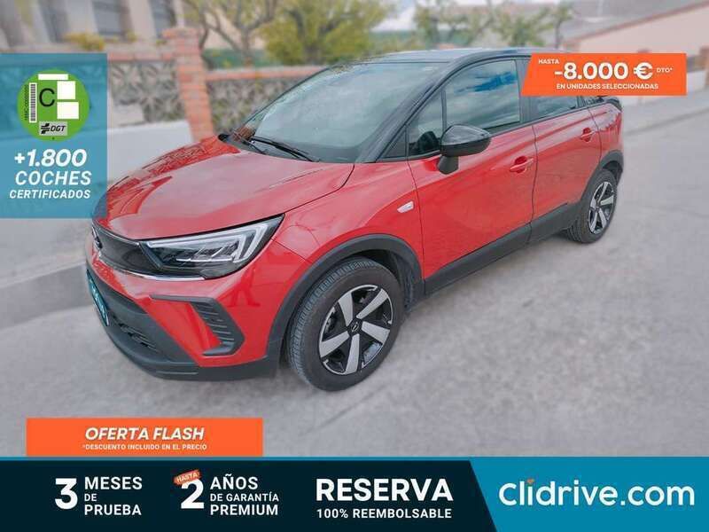 Rojo Usado 2021 Opel Crossland Edition SUV | 15.190 € (Precio justo) - Imagen 1/3