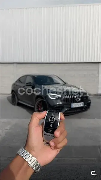 Usado Mercedes GLC63 AMG 510 CV (375 kW) 2020 Gris / plata SUV
