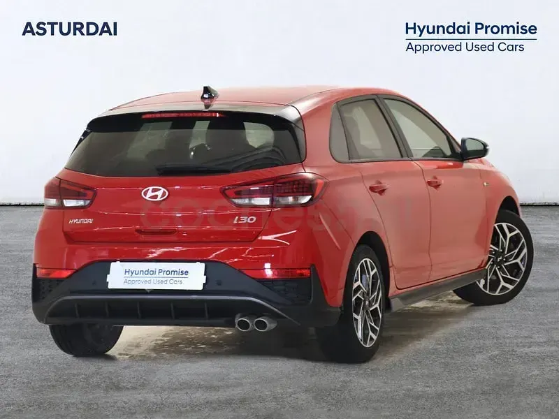 Brugt Hyundai i30 N Line 96 HK (70 kW) 2025 Rød Sedan