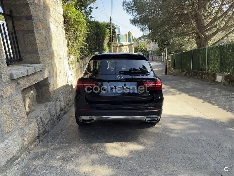 Usado Mercedes GLC250 204 CV (150 kW) 2019 Negro SUV