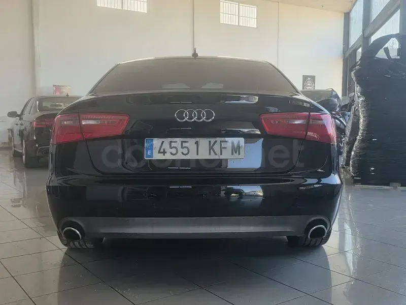 Usado Audi A6 245 CV (180 kW) 2013 Negro Berlina