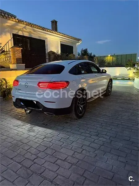 Usado Mercedes GLC350 258 CV (189 kW) 2018 Blanco Coupe