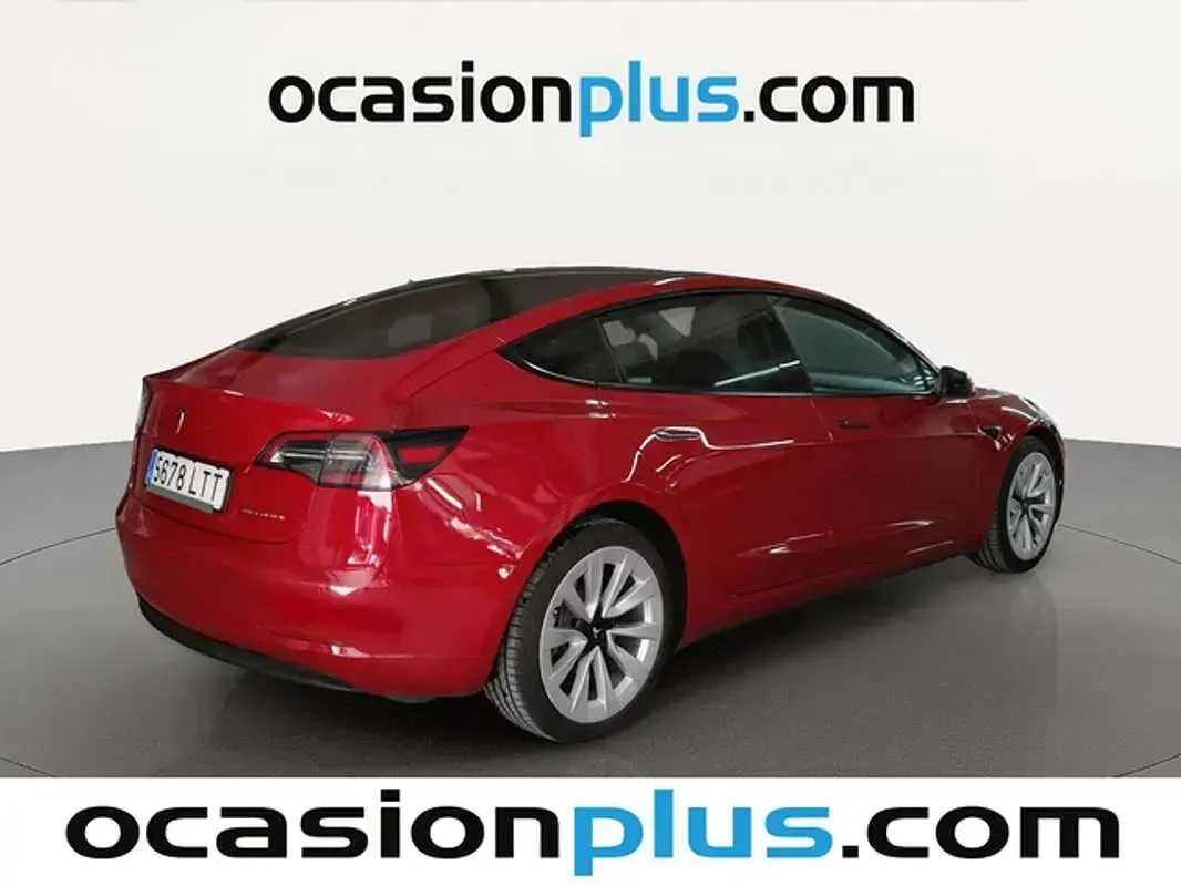 Usado Tesla Model 3 366 kW (498 CV) 2021 Rojo Berlina