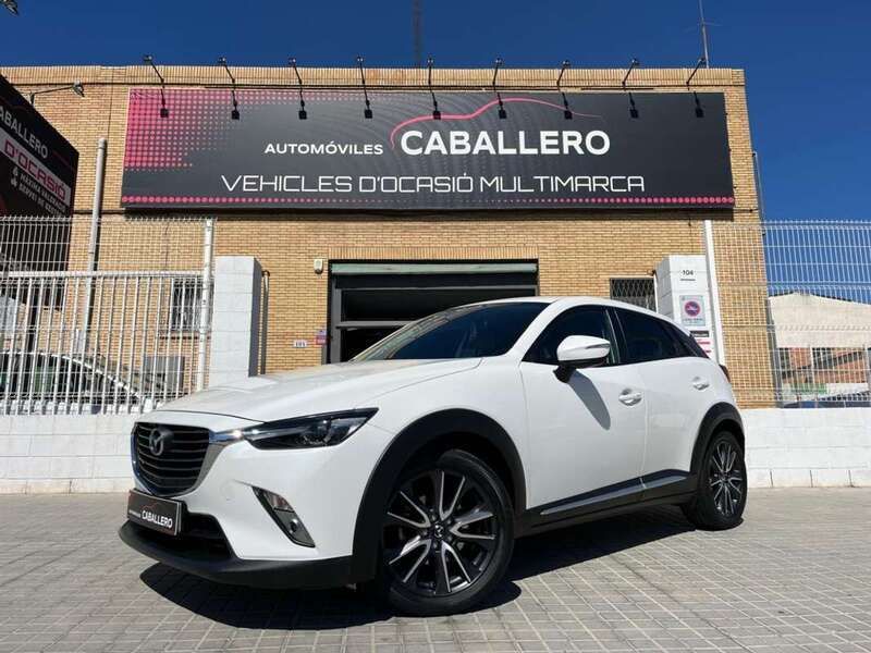 Blanco Usado 2017 Mazda CX-3 Luxury SUV | 14.990 € (Precio justo) - Imagen 1/4