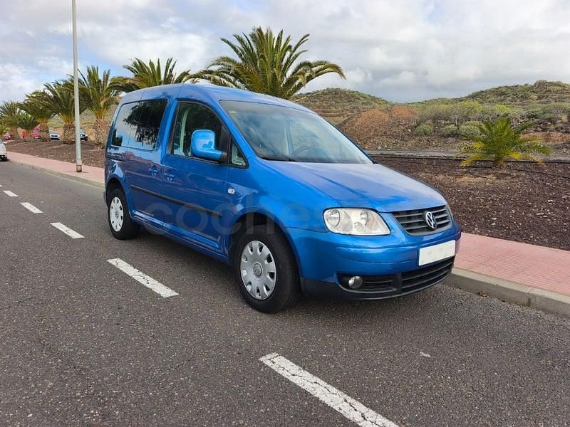 Usado VW Caddy Life 75 CV (55 kW) 2008 Azul Monovolumen
