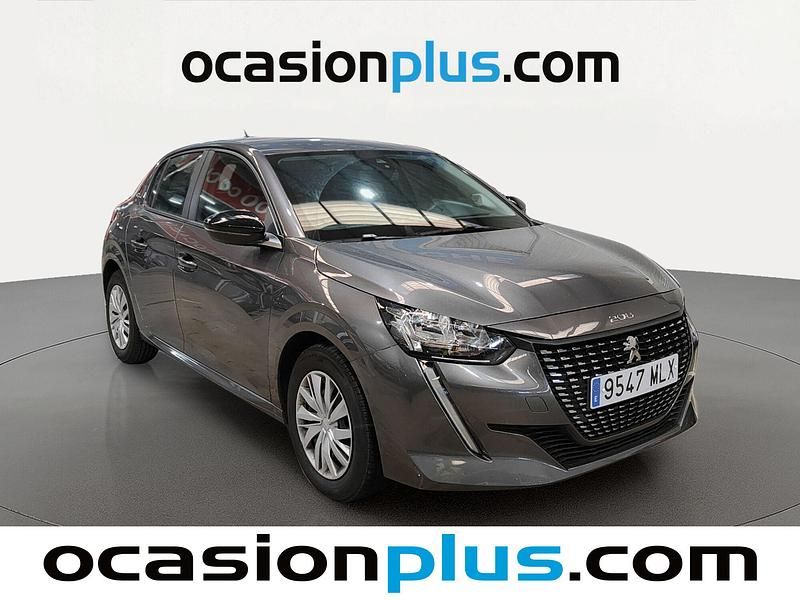 Usado Peugeot 208 Active 100 CV (73 kW) 2023 Gris Utilitario
