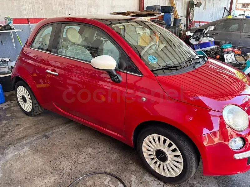 Usado Fiat 500 Sport 69 CV (50 kW) 2008 Rojo Berlina