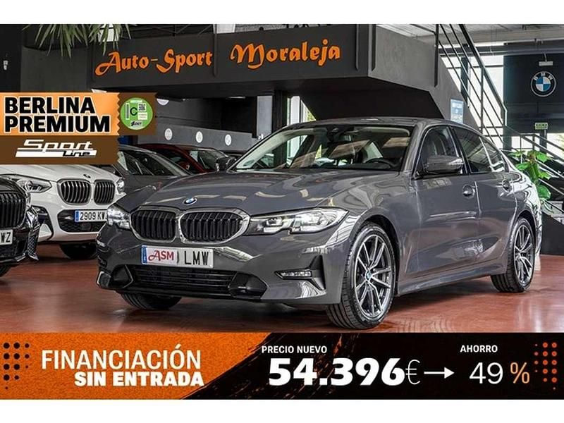 Gris Usado 2021 BMW 318 Sport Line Berlina | 25.900 € (Precio justo) - Imagen 1/4
