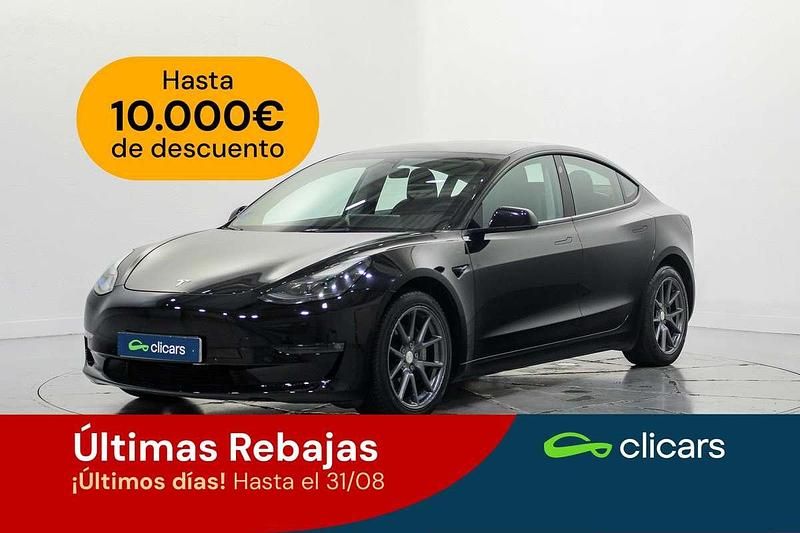 Negro Usado 2022 Tesla Model 3 Berlina | 25.790 € (Super precio) - Imagen 1/4