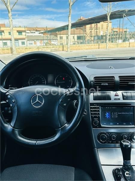 Usado Mercedes C220 Elegance 150 CV (110 kW) 2007 Negro Berlina