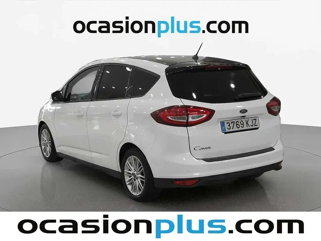 Usado Ford C-MAX Titanium 120 CV (88 kW) 2018 Blanco Monovolumen