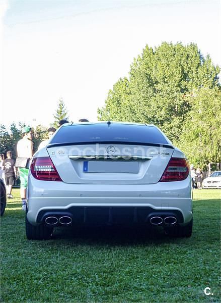 Usado Mercedes C63 AMG AMG 457 CV (336 kW) 2014 Blanco Coupe