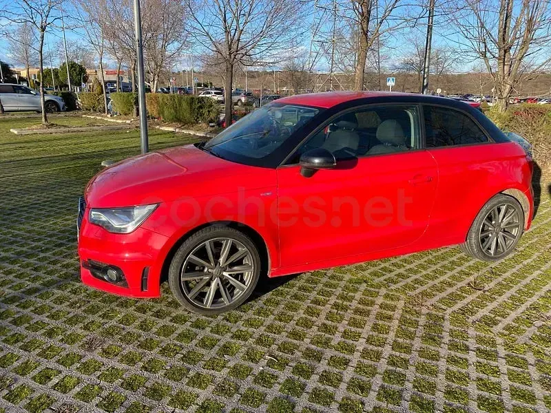 Usado Audi A1 S-Line 116 CV (85 kW) 2016 Rojo Utilitario